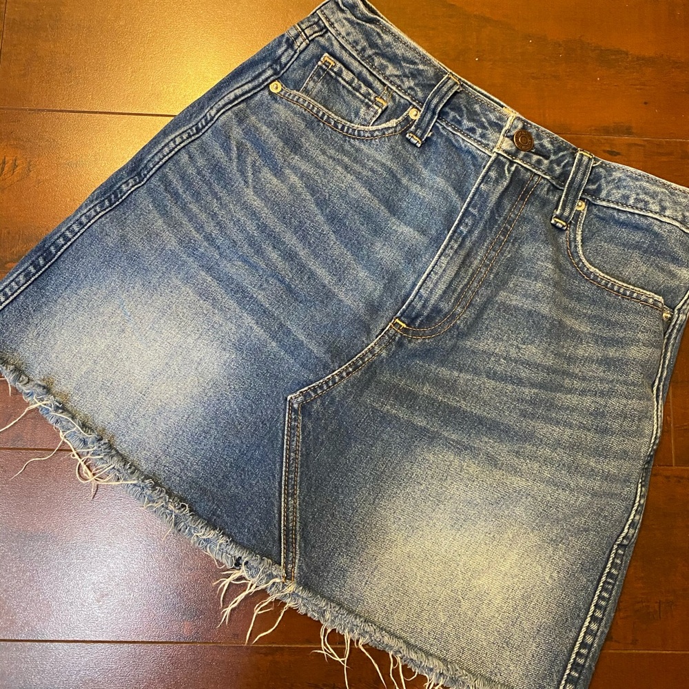 Denim skirt